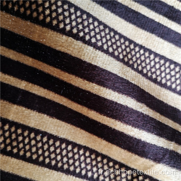 Tissu tricoté africain 100% polyester imprimé